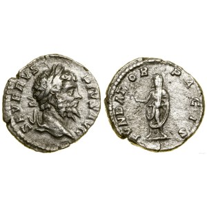 Impero romano, denario, (202-210), Roma