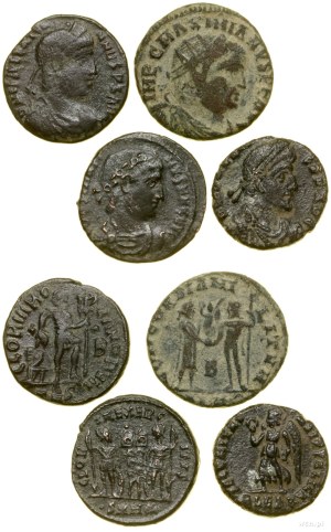 Roman Empire, set of 4 coins