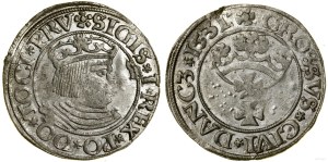 Poland, grosz, 1531, Gdańsk