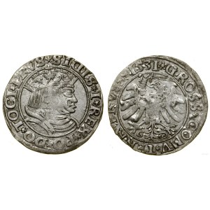 Polska, grosz, 1531, Toruń