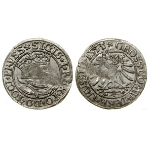 Polska, grosz, 1533, Toruń