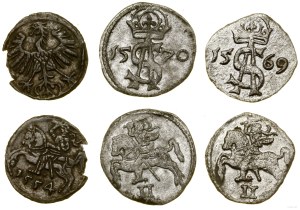 Poland, set of 3 coins, 1554-1570