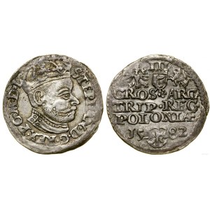 Polska, trojak, 1582, Olkusz