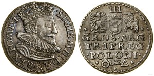 Poland, trojak, 1592, Malbork