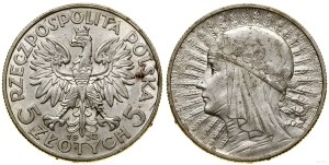 Poland, 5 gold, 1932, London