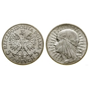 Polska, 5 złotych, 1932, Anglia