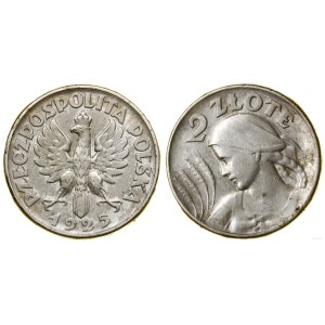 Polska, 2 złote, 1925, Filadelfia