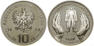 Poland, 10 zloty, 1998, Warsaw