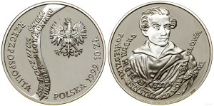 Poland, 10 zloty, 1999, Warsaw