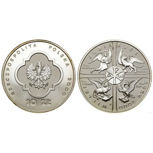 Polska, 10 złotych, 2000, Warszawa