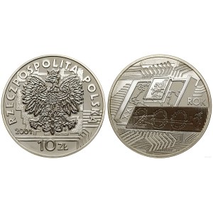 Polska, 10 złotych, 2001, Warszawa