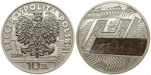 Poland, 10 zloty, 2001, Warsaw