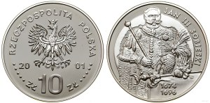 Poland, 10 zloty, 2001, Warsaw