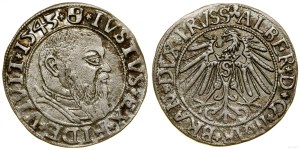 Ducal Prussia (1525-1657), penny, 1543, Königsberg