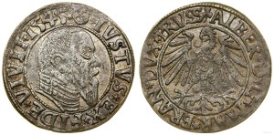 Ducal Prussia (1525-1657), penny, 1545, Königsberg