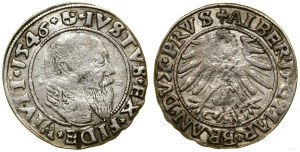 Ducal Prussia (1525-1657), penny, 1546, Königsberg