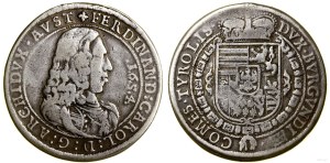 Austria, thaler, 1654, Hall