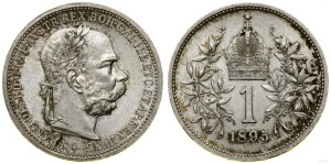 Austria, 1 crown, 1895, Vienna