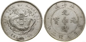 China, $1, 1908 (34th year of Kuang Hsu)