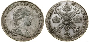Austrian Netherlands, half-taler, 1789 A, Vienna