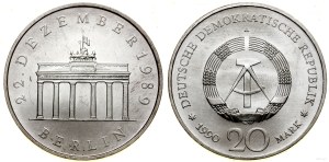 Germany, 20 marks, 1990 A, Berlin