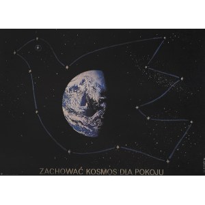 proj. Czesław KOSMATY, Zachować kosmos dla pokoju, 1986