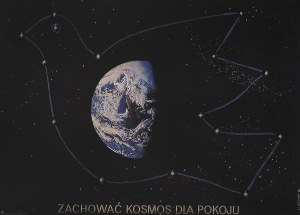 proj. Czeslaw KOSMATY, Preserving the cosmos for peace, 1986