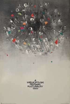 proj. Tadeusz PISKORSKI (b. 1940), photo: R.ZIELAZEK, 4th Wielkopolska Cultural Festival, 1969