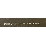 proj. Maciej URBANIEC (1925-2004), Maria Skłodowska Curie 1867-1967, 1967