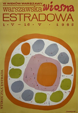 proj. Jan MŁODOŻENIEC (1929-2000), VII wieków Warszawy. Warsaw Stage Spring, 1965