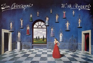proj. Rafał OLBIŃSKI (b. 1943), Don Giovanni, 2004