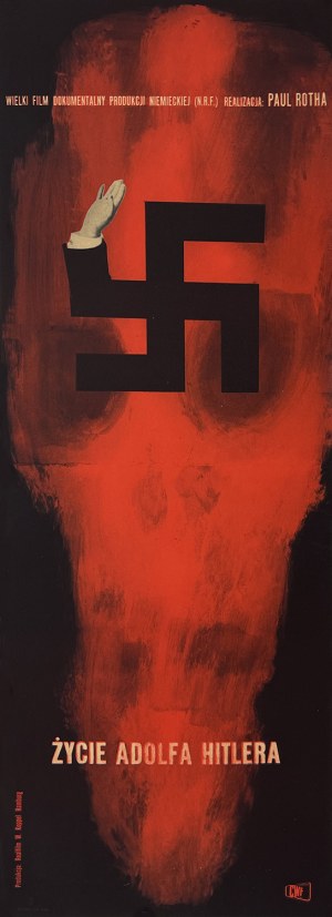 proj. Stanislaw ZAMECZNIK (1909-1971), Life of Adolf Hitler, 1964