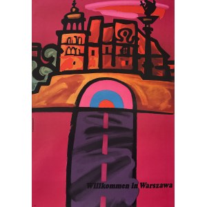 proj. Tadeusz JODŁOWSKI (1925-2015), Willkommen in Warszawa (Zapraszamy do Warszawy), 1969