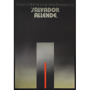 proj. Antoni CETNAROWSKI (1919-1984), Salvador Allende. Museo International de la Resistencia, 1978