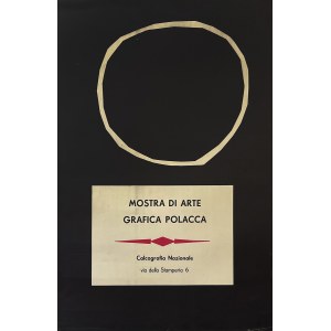 proj. Henryk TOMASZEWSKI (1914-2013), Mostra di arte grafica polacca, Calcografia Nazionale, 1961