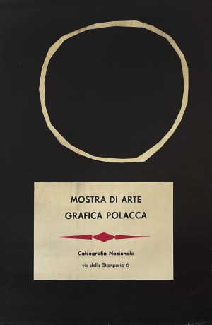 proj. Henryk TOMASZEWSKI (1914-2013), Mostra di arte grafica polacca, Calcografia Nazionale, 1961
