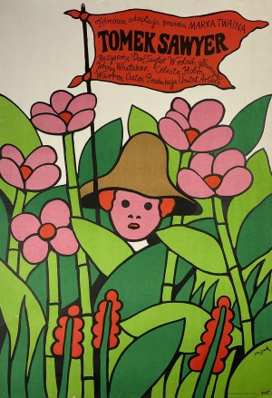 proj. Jerzy FLISAK (1930-2008), Tom Sawyer, 1975