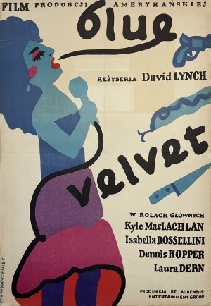 proj. Jan MŁODOŻENIEC (1929-2000), Blue Velvet, 1987