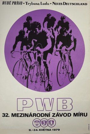 proj. Vilem CIHELKA (1924-?), PWB. 32nd Mezinarodni zavod miru, 1979.