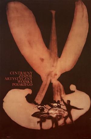 designed by Roman OPAŁKA (1931-2011), Central Artistic Ensemble of the Polish Army, 1963