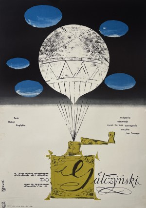 proj. Tadeusz GRABOWSKI (1929-2020), Coffee grinder, 1962