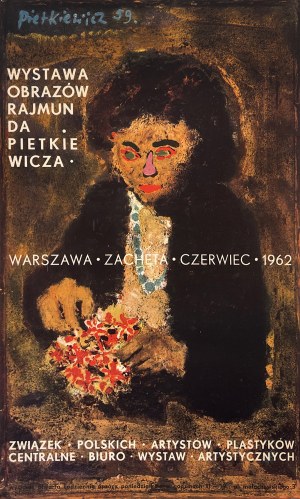 proj. Rajmund PIETKIEWICZ (1920-2013), Rajmund Pietkiewicz. Painting, Zachęta Gallery, 1962