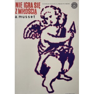 proj. Tadeusz PISKORSKI (ur. 1940), Nie igra się z miłością, Państwowy Teatr im. Al. Fredry w Gnieźnie