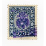 Rozwadów, fee stamp for 60 hr. with local overprint of the 2nd issue, guarantee (109)