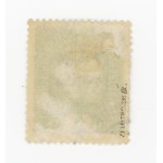 Myslenice, cashier stamp for 5 hal. with local overprint, guarantee (122)
