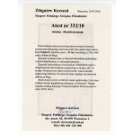 First Polish stamp 1860, on letter from Kibart to Riga, attestation and guarantee (139)