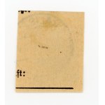 Kalisz, issue II, stamp for 5 f. on a clipping with local overprint (160)