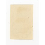 Plonsk, stamp for 60 f. on a clipping with local overprint, guarantee (180)