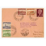 Card from the National Balloon Competition for the A. Wańkowicz Passing Cup in Mościce, 1938 (399)