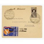 Letter from the Siren balloon flight on the occasion of the Gordon - Bennett Cup competition, 1934 (400)